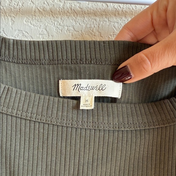 Madewell Ribbed Tank Top - Picture 2 of 3